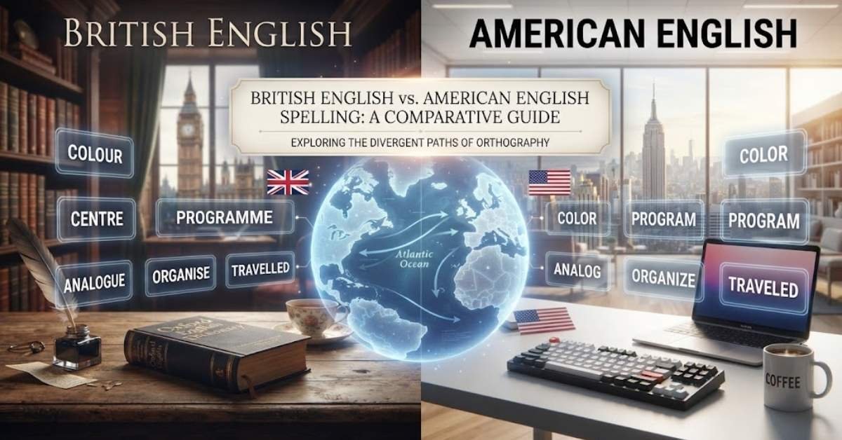 British English vs American English Spelling