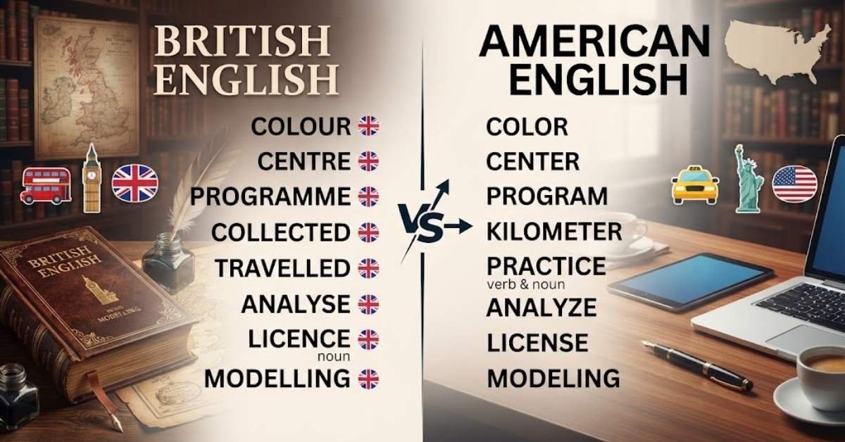 British English vs American English Spelling