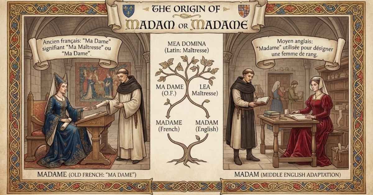 The Origin of Madam or Madame