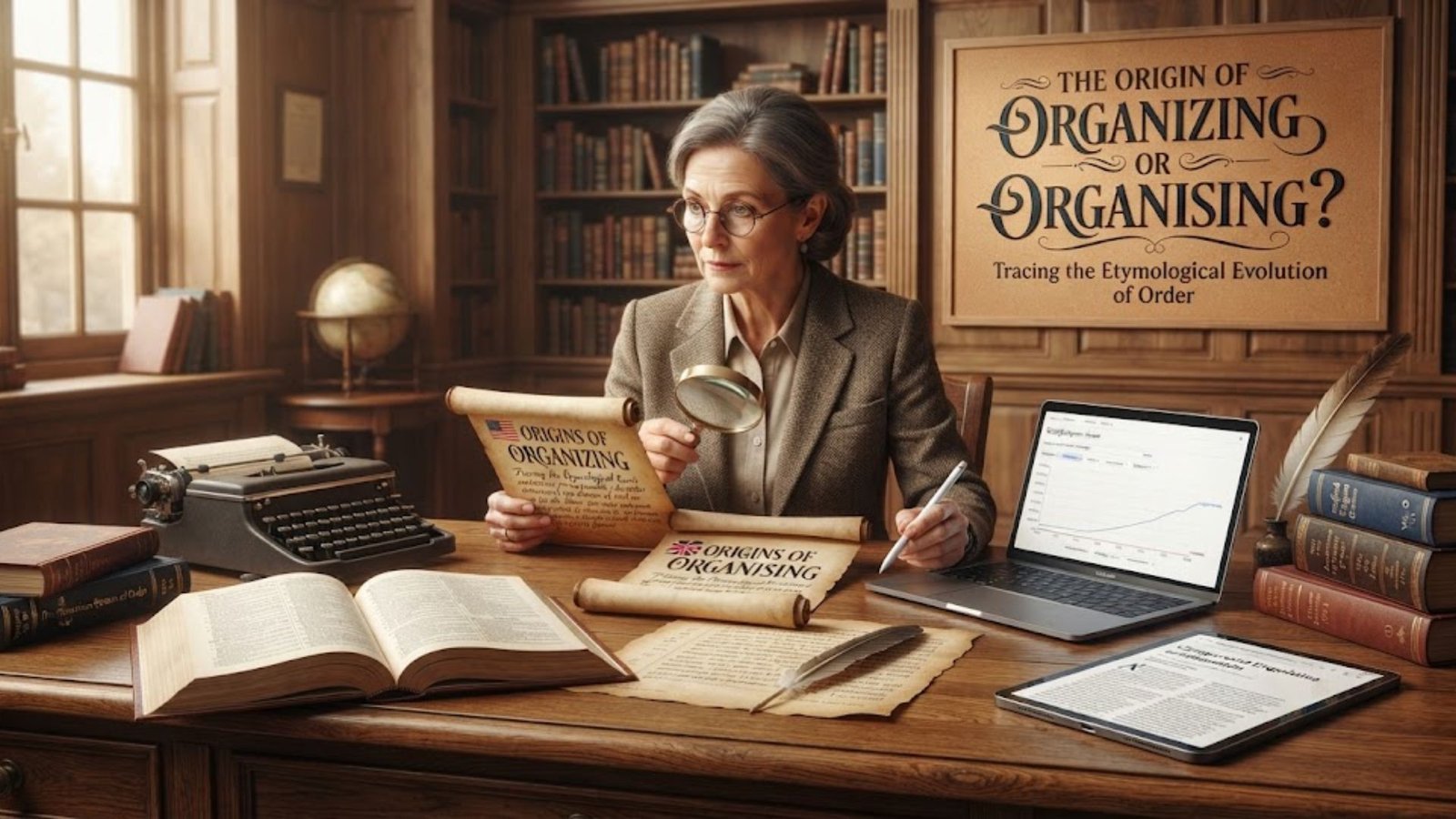 The Origin of Organizing or Organising