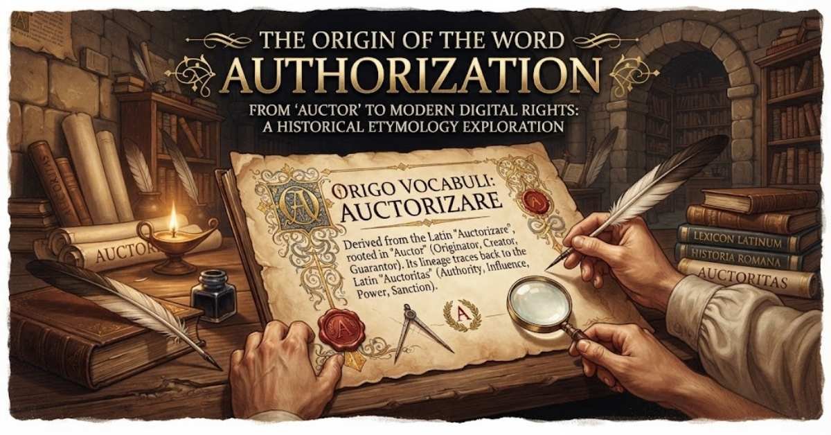 The Origin of the Word Authorization