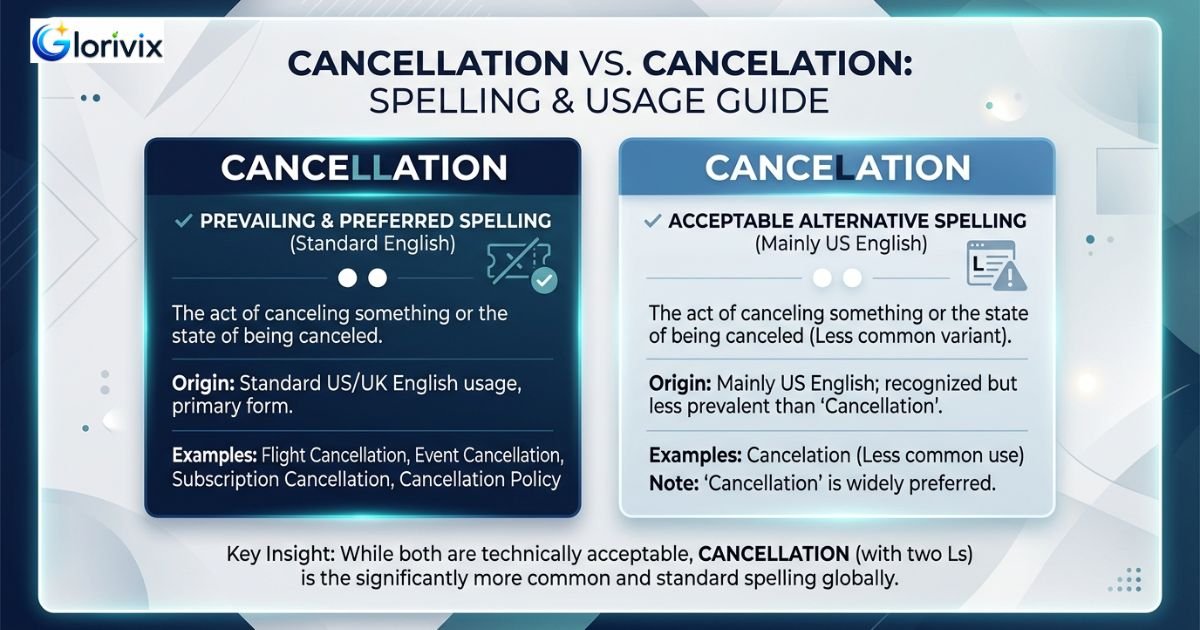 Cancellation vs Cancelation: Which Spelling Is Actually Correct?
