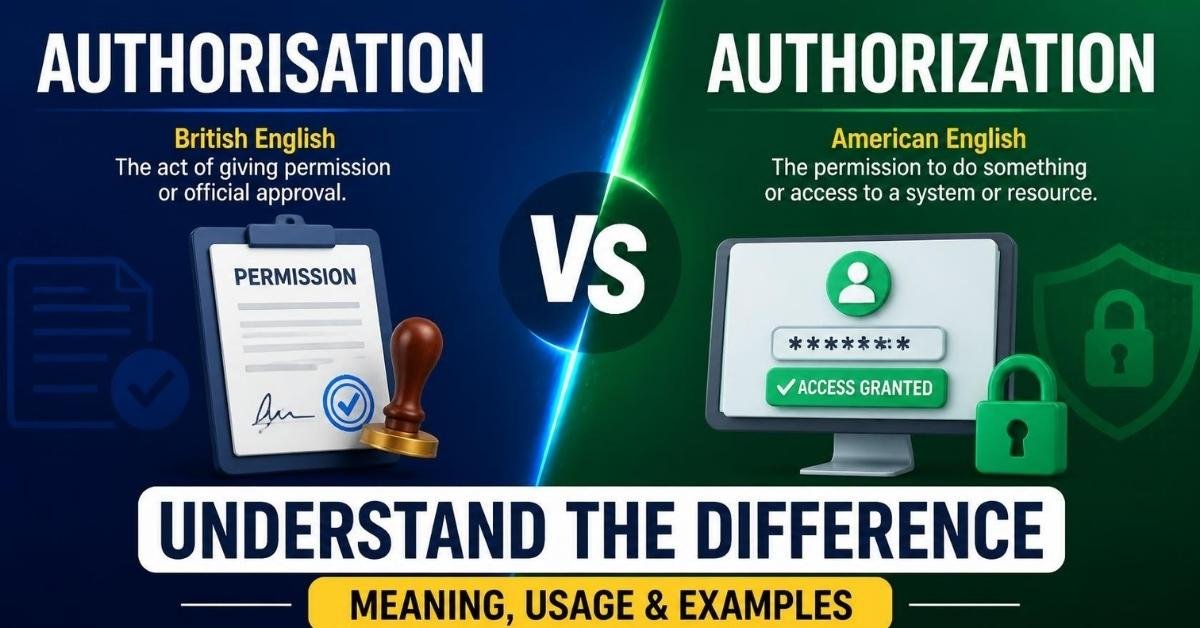 authorisation vs authorization