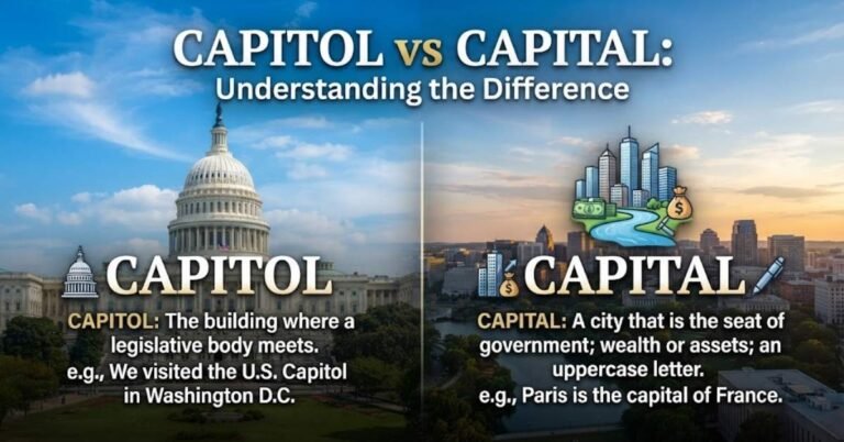 capitol vs capital