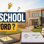 is highschool one word