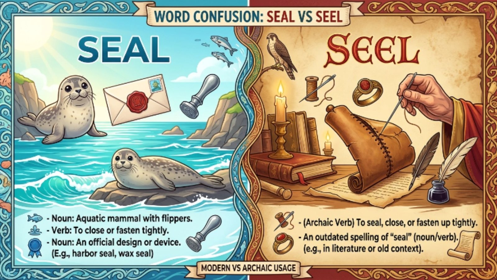 seal vs seel